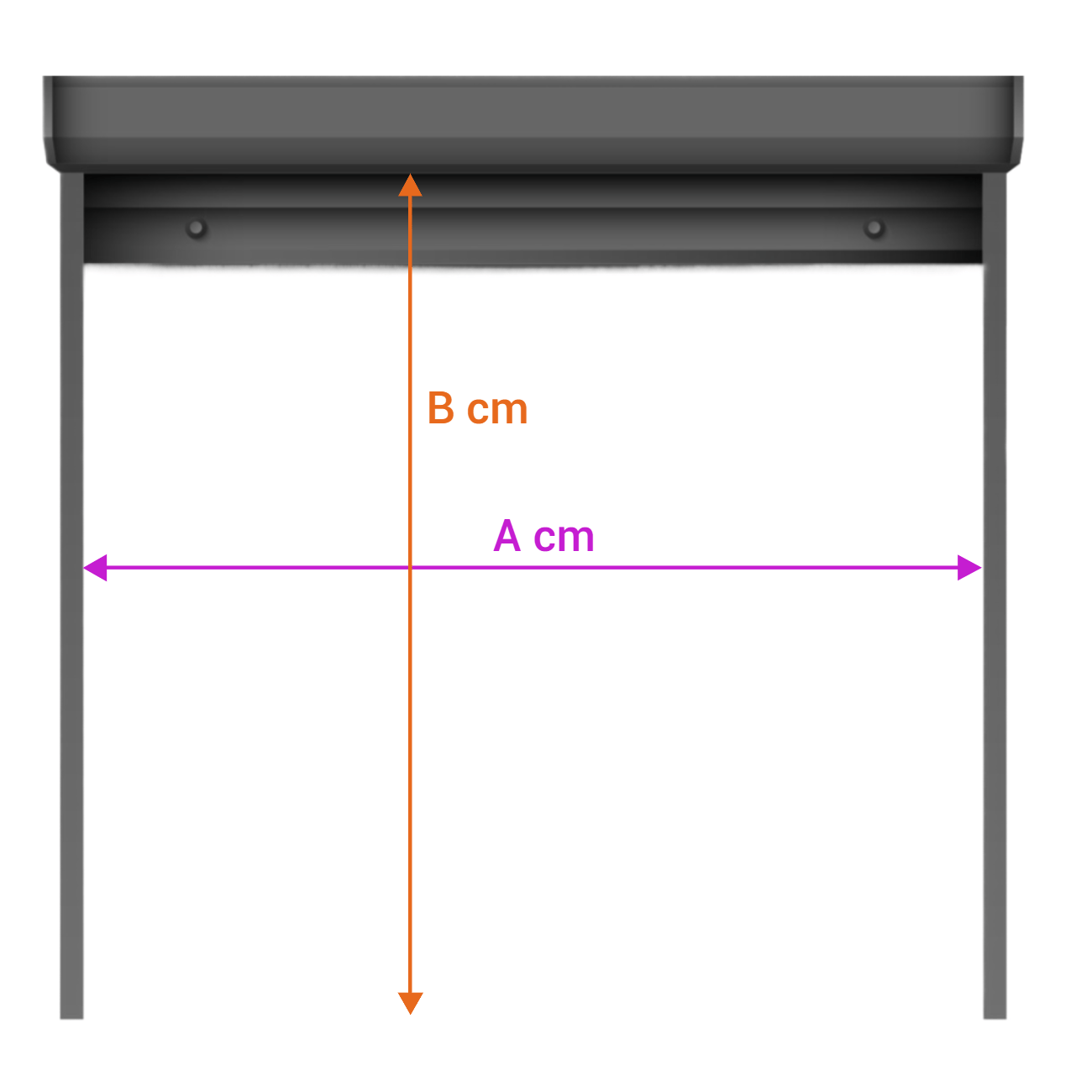 Roller blind measurements. How to take them?